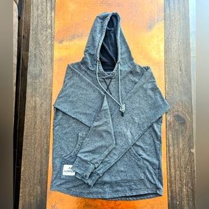 Branded Men's Hooded Sweatshirt - Charcoal Gray